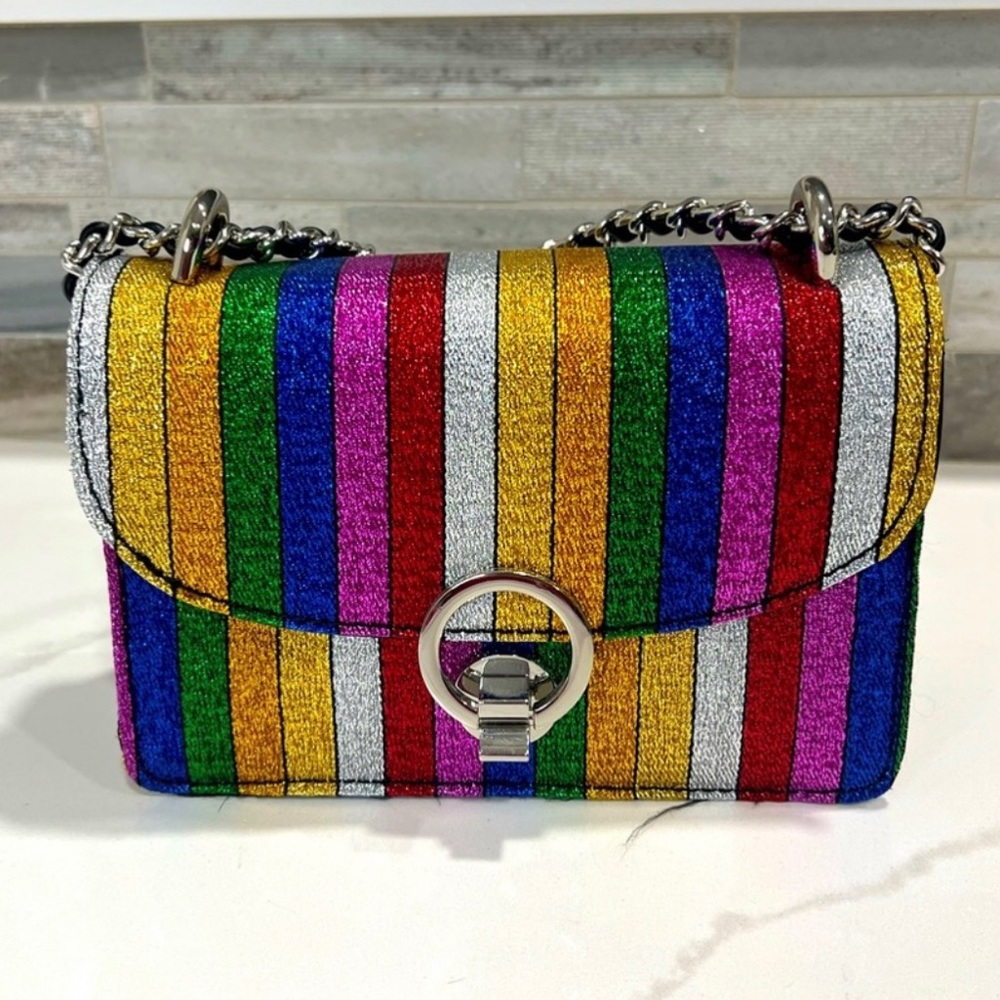 ZARA MULTICOLORED PURSE - LIKE NEW